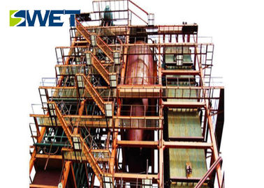 Biomass Fired Circulating Fluidized Boiler , Durable 25t /H Power Station Boiler