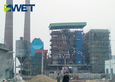 Biomass Fired Circulating Fluidized Boiler , Durable 25t /H Power Station Boiler