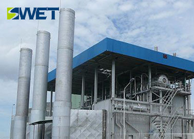 Biomass Fired Circulating Fluidized Boiler , Durable 25t /H Power Station Boiler